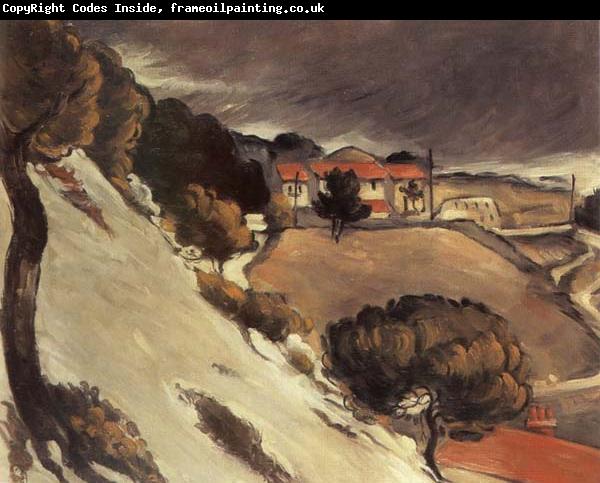 Paul Cezanne Fonte des neiges a l Estaque